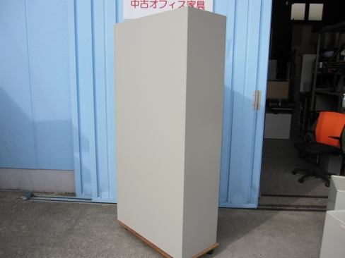 引違い書庫　鍵あり　ニューグレー　880ｘ400ｘ1790　ナイキ製