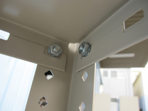 軽量ラック　880ｘ450ｘ1800　ニューグレー