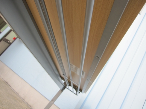 会議用テーブル　チーク　1800ｘ450ｘ705　スタックテーブル