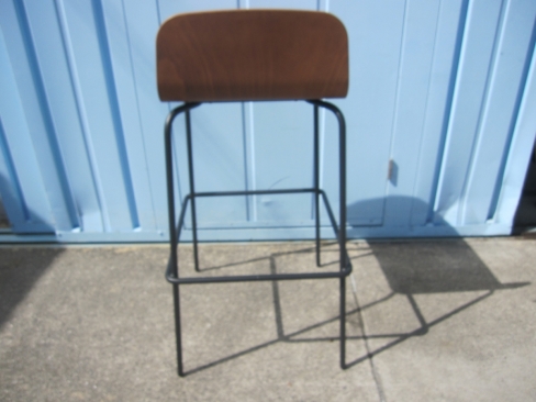 特価！　カウンターチェア　ハイチェア　オレンジ　イトーキ製　KLL-123C-TTD4