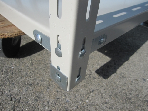 フルボルトラック　1200ｘ450ｘ2060　ニューグレー