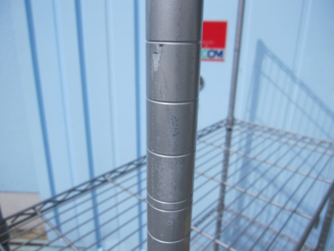 メタルラック　900ｘ450ｘ1560　キャスター付き