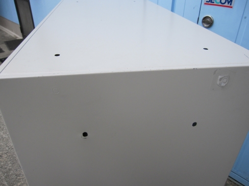 3列22段クリアケース　コクヨ製　ニューグレー　900ｘ450ｘ1100