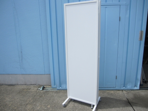 3連パーテーション　1800ｘ1800　ホワイト