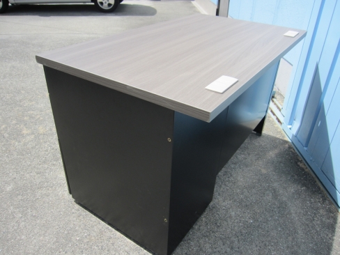 事務机　片袖デスク　ブラック　1200ｘ700ｘ720　鍵無し作成不可