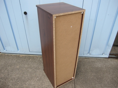 扉付き木製シューズボックス　300ｘ350ｘ910