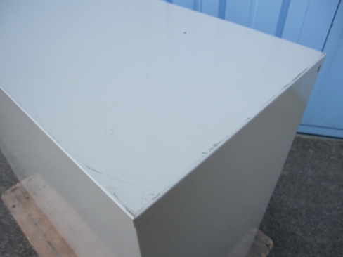 オープン書庫　ニューグレー　880ｘ400ｘ730　プラス製