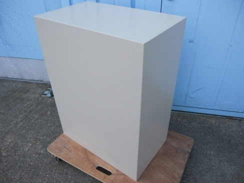 2列浅型8段深型5段クリアケース　ニューグレー　660ｘ400ｘ880