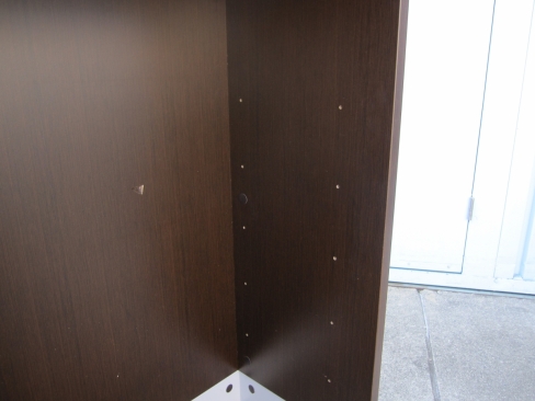 特価！　受付カウンター　1200ｘ450ｘ1000　ダークブラウン　ハイカウンター　