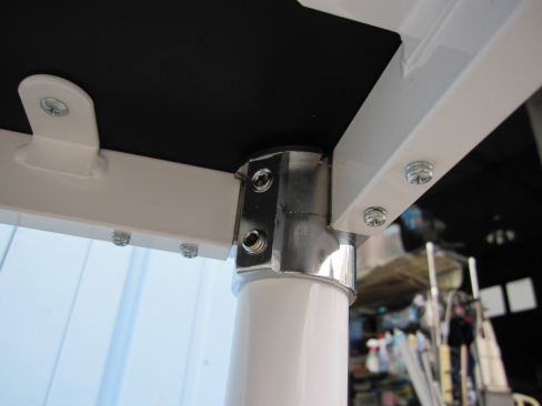 会議テーブル　木目　1500ｘ900ｘ720　4本脚