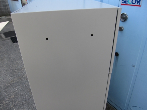 3段ラテラル　鍵あり　コクヨ製　ニューグレー　900ｘ450ｘ1100　ベース横へこみあり