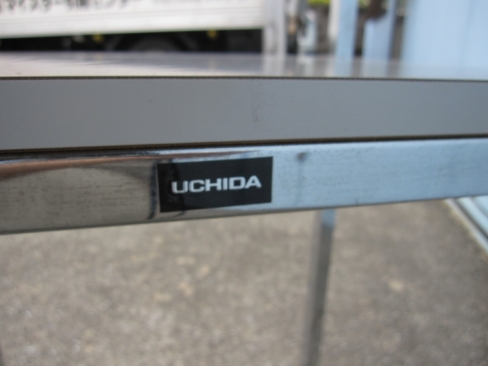 電話台　ニューグレー　450ｘ350ｘ710　ウチダ製
