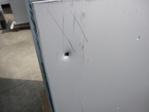 上下書庫セット　両開き/３列クリアケース　鍵あり　コクヨ製　900ｘ450ｘ2100　ホワイト