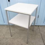 電話台 ホワイト コクヨ製 450x450x700