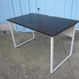 ワークデスク ダークブラウン 1200x700x700