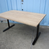 会議テーブル チーク 1500x900x720 T字脚