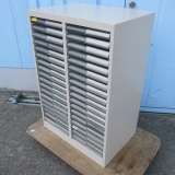 2列18段クリアケース ニューグレー 590x400x880