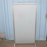 脚付パーテーション 半透明 900x1700