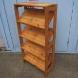 木製カタログスタンド 590x250x1190