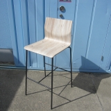 特価! カウンターチェア ハイチェア オカムラ製スイープ L409BR MW74