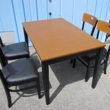 特価! テーブルセット テーブルx1 イスx4 テーブルサイズ1200x750x700