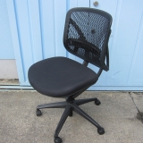 事務イス ブラック イナバ製イエラチェア ローバック