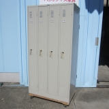 4人用ロッカー ナイキ製 鍵あり ニューグレー 900x515x1790